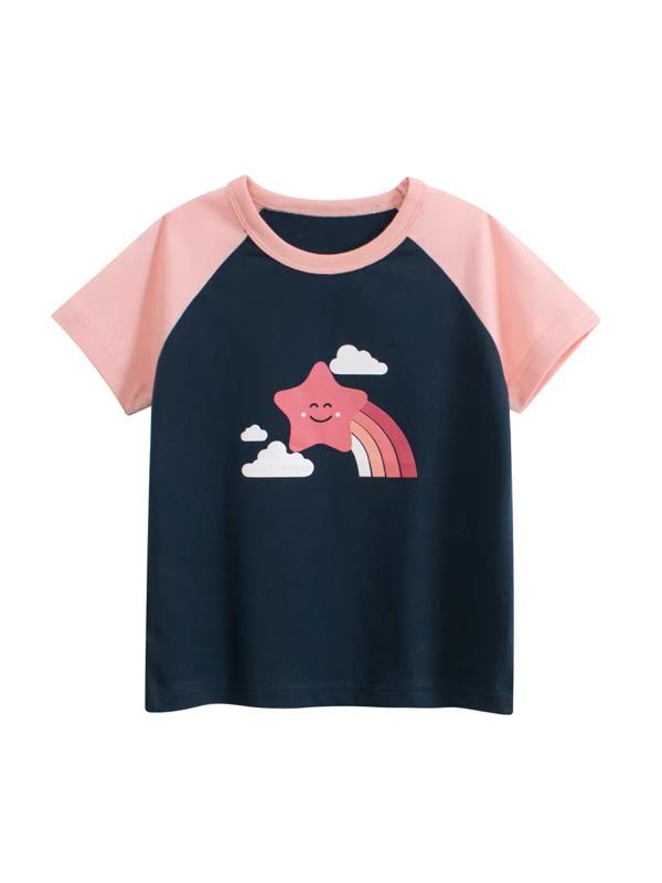 REMERA ESTAMPADA MANGA CORTA HT9258