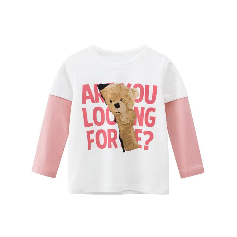 REMERA ESTAMPADA DE MANGA LARGA #HT371