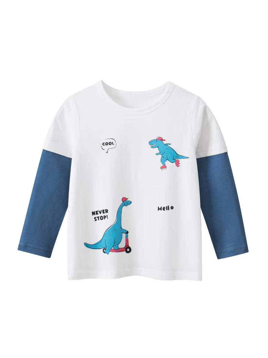 REMERA DE MANGA LARGA ESTAMPADA # 3235